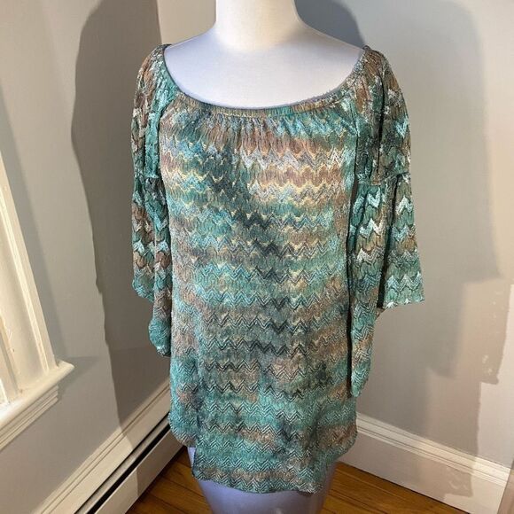 Joyce Dress, Size M, Sparkle Lace Overlay Mini, Statement Sleeves. Lana del Rey - Picture 9 of 14